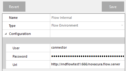 Configuring Flow Connector